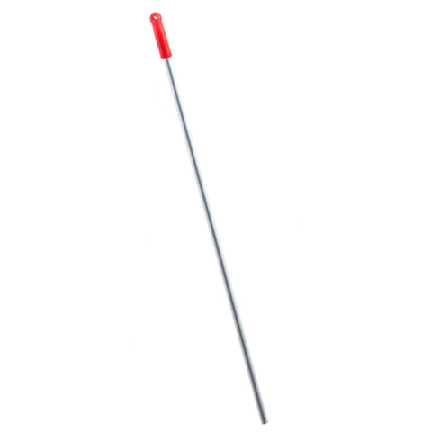 Ручка для держателя мопов, длина 140 см, диаметр 23,5 мм, цвет красный - AES291-R