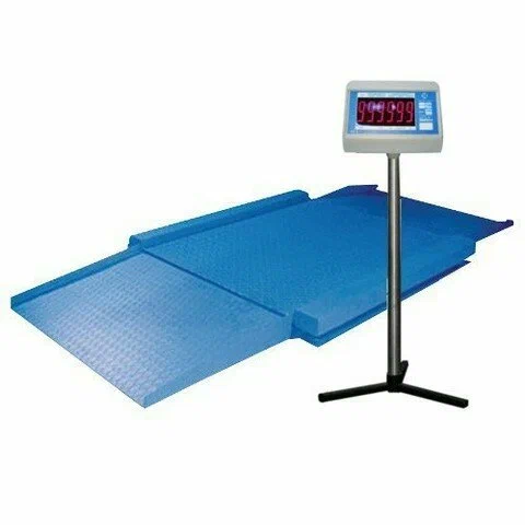 Весы платформенные С ПАНДУСОМ 1500х1500 мм 600 кг + поверка