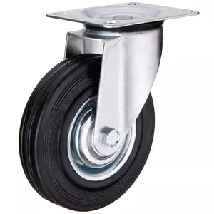 SC 42 - Промышленное колесо 100 мм (площадка, поворотн., черн. рез., роликоподш.)