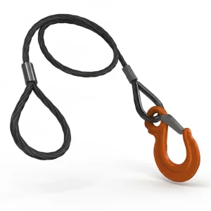 Строп канатный одноветвевой 1СК-0.5т 1м (опрессовка)